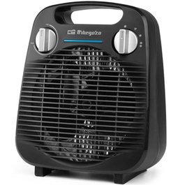 Orbegozo FH 5141 Calefactor de 2000 W con Termostato Regulable, Negro